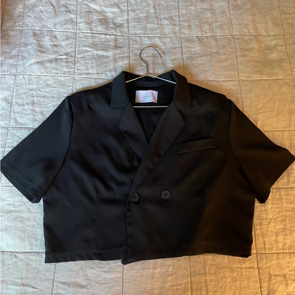 Oak & Fort Double Breasted Top